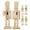 As Shown, variant on REACHISE 6pcs Unfinished Wooden Nutcracker Figures 12cm for Christmas & New Year Gift