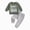 R222-Green, variant on NOLDARES Toddler Kids Baby Boy Clothes Fall Winter 2pcs Graphic Print Long Sleeve Sweatshirt Tops Elastic Joggers Pants Outfits Clothing Set(Grey,3-6 M)