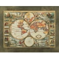 thumbnail image 2 of Susan Osborne 32x26 Gallery Wrapped Canvas Wall Art Titled - Old World View II, 2 of 4