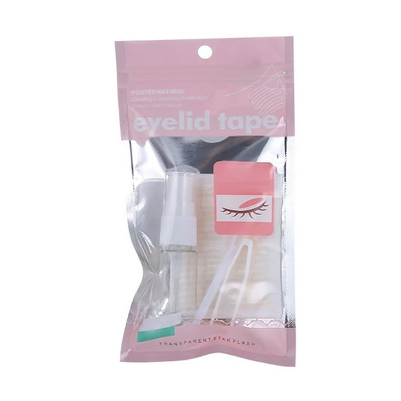 Cinta invisible impermeable para párpados dobles - 120 tiras de fibra natural para levantar párpados, ideal para párpados caídos y encapuchados