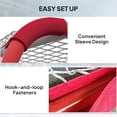 thumbnail image 4 of WBTER Hockey Net, 6 x 4 ft All Weather Street Hockey Goal with Steel Frame, PE Mesh, Icehockey Training Equipment for Indoor and Outdoor Use, Easy Assembly, 4 of 9