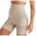 thumbnail image 2 of Elainilye Fashion Waist Cincher Shapewear Postpartum High Waist Tummy Control Shaping Pants Butt Lifting Shapewear,Beige, 2 of 9