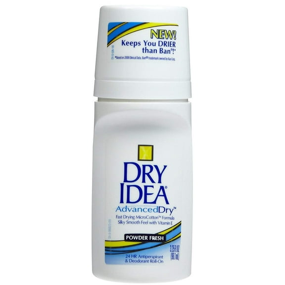 Dry Idea Roll-on Antiperspirant Deodorant Powder Fresh Unisex, 3.25 oz