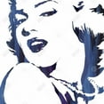 thumbnail image 3 of Marilyn monroe en Bleu - Toile 24"x24 Pouces - Impression sur Demande, 3 of 5