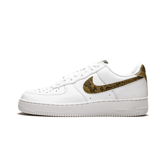 NIKE MENS Air Force 1 Low "Ivory Snake" AO1635 100 from Stadium Goods