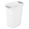 Sterilite Plastic 3 Gal. Wastebasket, White, Adult