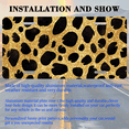 thumbnail image 3 of 1 Pcs 2D Flat License Plate Covers & Frames, Leopard Pattern For Decorative Front, Waterproof For Decoration Aluminum License Plate Covers & Frames Cover For Men Women, 12" X 6", 3 of 7
