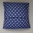 thumbnail image 2 of Cotton Stars Print Decorative Throw Pillow/Sham Cushion Cover Navy, 2 of 3