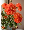 thumbnail image 6 of Faux Silk Artificial Blooming Dahlia Stem 29" Tall, 6 of 10