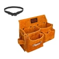 thumbnail image 1 of Titular de electricista,Bolsa de herramientas de cintura con cinturón ajustable pequeño,Bolsa de almacenamiento de cintura de herramientas de hardware con cinturón,Sortor de herramientas de, 1 of 8