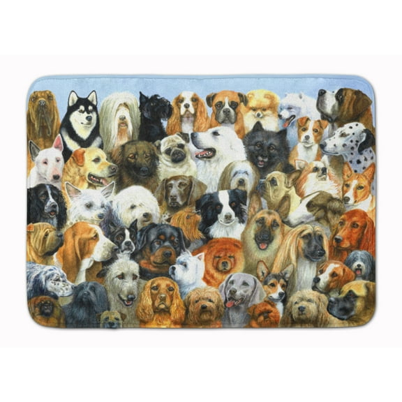 Fifty One Dogs Machine Washable Memory Foam Mat