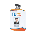 thumbnail image 3 of 10 Pzas Tarjeta Pvc Blanca Sublimar Color Make 5 X 9 Cm, 3 of 4