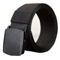 thumbnail image 5 of Belts for Men 1 Piece Womens Black Casual Belt Mens Elastic Belt, 5 of 5