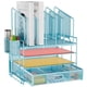 thumbnail image 1 of Organizador de escritorio Marbrasse de 4 niveles con 5 soportes para archivos y 2 soportes para bolígrafos, 1 of 7