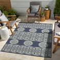 thumbnail image 4 of Sunshine GC_HAR2022 Blue 2 ft. 7 in. x 7 ft. 3 in. Indoor/Outdoor Area Rug, 4 of 4