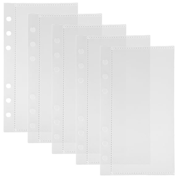 GAXIRE Practical Budget Planner Binder Accessories 5Pcs 6.76X3.73X0.04in