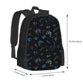 thumbnail image 2 of Daiia Gamepads Backpack for Men and Women -Durable Backpack Large Capacity, Water-Resistant Bag with Adjustable Straps and Laptop Compartment, 2 of 7