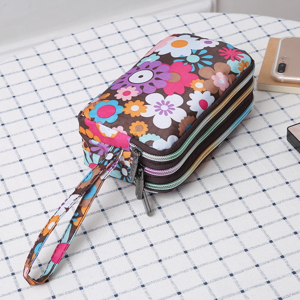 Womens Leather Small Mini Wallet Card Holder Zip Coin Purse Clutch Handbag New