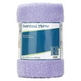thumbnail image 6 of Your Zone Purple Oversized Fuzzy Throw Blanket for Kids, 72 x 50 inches, 6 of 9