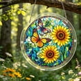 thumbnail image 3 of Acrylic Puzzles Suncatcher Window Hanging 83 Pieces 7.4 Inch Acrylic Puzzles Garden Decoration For Women Men Mom Birthday Gift Home Decor, 3 of 6