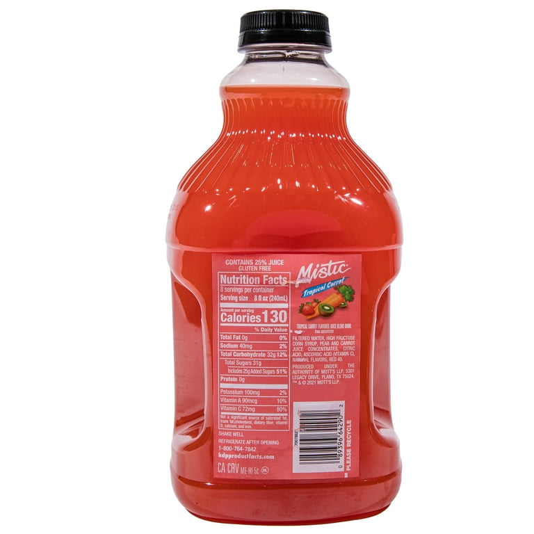 Mistic carrot orange juice sales