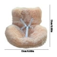 thumbnail image 2 of Car Decorations,Car Seat For Dolls Furry Cushion,Have A Seat Clips Onto Car , Includes Seat Leg For Desktop Display, 2 of 2