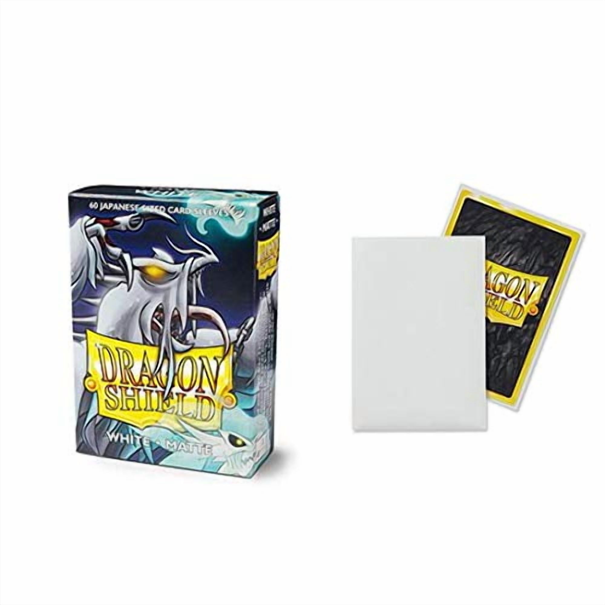 2 Packs Dragon Shield Matte Mini Japanese White 60 ct Card Sleeves Value Bundle!