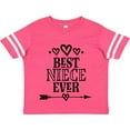 thumbnail image 3 of Inktastic Best Niece Ever from Aunt Girls Toddler T-Shirt, 3 of 5