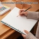 thumbnail image 5 of Cuaderno de papel en blanco, cuaderno de bocetos de tapa dura de 20 páginas para dibujar para hombres y mujeres, 5 of 6