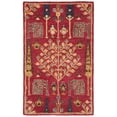 thumbnail image 3 of SAFAVIEH Heritage Kynaston Floral Wool Runner Rug, Red/Multi, 2'3" x 10', 3 of 10