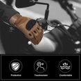 thumbnail image 5 of Guantes de motocicleta ZHCH pantalla táctil de dedo completo para hombres y Mujeres Talla M color Negro, 5 of 5