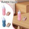 thumbnail image 1 of 70ml Kids Bubble Machine Elastic Magic Wand Liquid Refill，Non-Toxic Leak-Proof Solution for Birthdays, Parties(Blue), 1 of 4