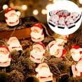 thumbnail image 1 of HOARBOEG Christmas Cute Old Man Small Pendant Lights String Lights Dress Up Props Christmas Tree Layout Hanging Decorations, 1 of 7