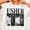 White, variant on Usher Vintage Graphic Shirt, Retro R&B Singer Collage Tee, Distressed Music Legend T-Shirt