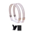 thumbnail image 5 of 2 Pcs Elastic Shoe Straps High Heels Anti-loose Straps Detachable Rhinestone Shoe Belts for Sandals Loose Slip-on Shoes DIY Accessories, 5 of 8