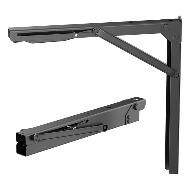 Soportes de pared plegables TORACK de 18 pulgadas, resistentes, 250 kg