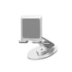 thumbnail image 4 of Soporte para teléfono móvil y tableta, plegable y giratorio con base giratoria de 360 grados, resistente y útil, para teléfonos móviles de 9,7 a 12,9, 4 of 8
