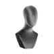 thumbnail image 2 of Cabeza de maniquí de busto, exhibición de pelucas, mesa multiusos, soporte para cabeza de entrenamiento de pelucas Gris, 2 of 9