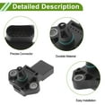 thumbnail image 3 of Sensor de Presión Absoluta del Colector MAP Único para AUDI A3 1.4 TFSI 2007-2012 No. 0281002399 1 Pc, 3 of 6