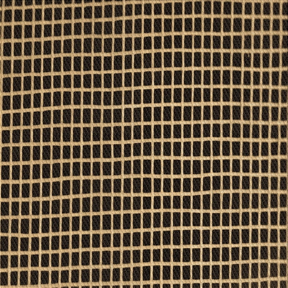 Ahgly Company Machine Washable Indoor Square Transitional Bronze Brown Area Rugs, 8' Square