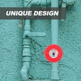 thumbnail image 2 of Raindrops Gate Valve Lock Valve Security Cover Baby 5.00X5.00X2.60CM Red, 2 of 8