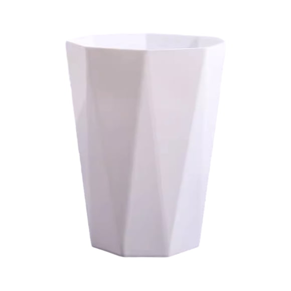Bote de basura Advancent de cocina y oficina PP 6 litros Blanco