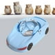 thumbnail image 1 of Hámster rueda de hámster hámster carro de juguete multifunción novedoso bola transparente de bola de mascota pequeña para animales pequeños hurd rata Azul, 1 of 8