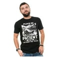 thumbnail image 4 of Men's Funny be patient I am from 1900s T-shirt birthday born humorous gift tee (X-Large Military Green), 4 of 6