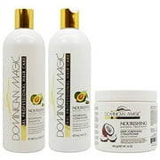 Dominican Magic Nourishing Shampoo & Conditioner & Deep Fortifying Conditioner "Set"