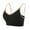 Black, variant on Odeerbi Sports Bras for Women 2025 Ruched Bras Padded Workout Tops Medium Support Crop Tops Pink