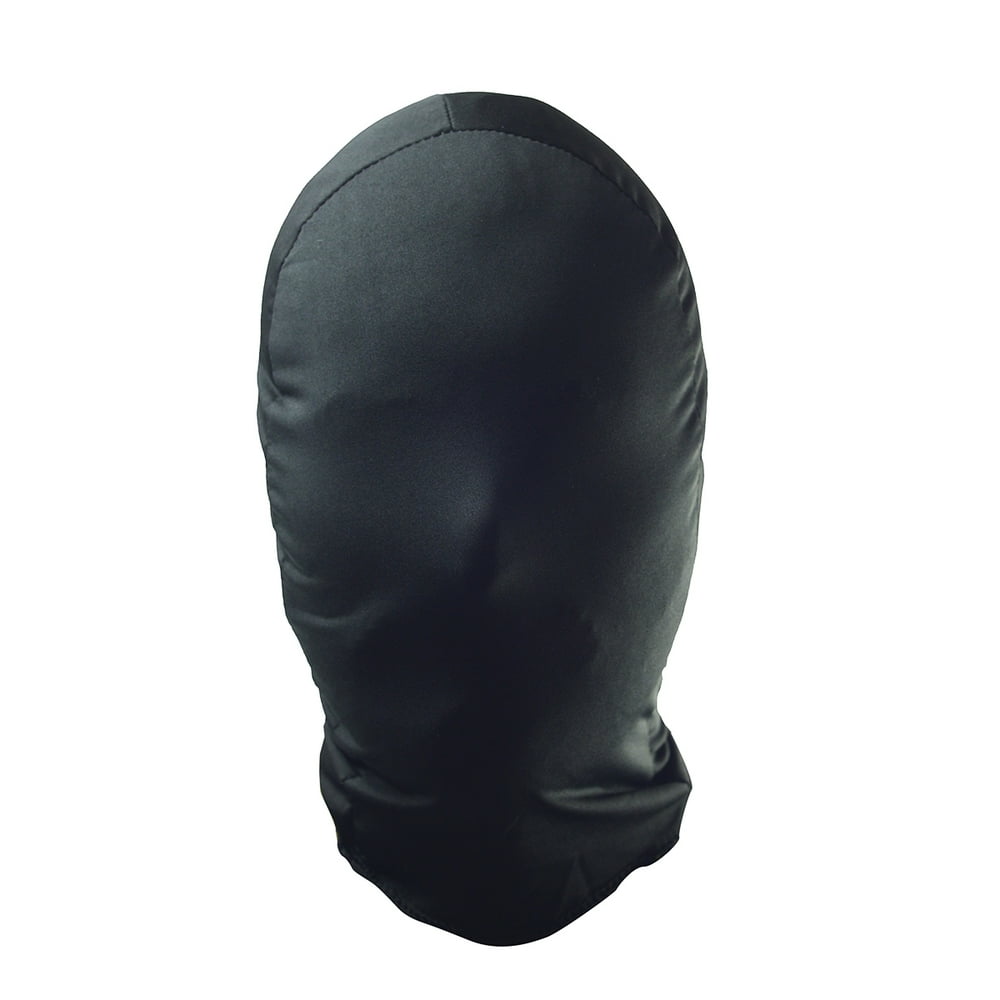 TreasureGurus Black Full Face Disappearing Scary Nylon Ski Mask Adult