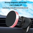 thumbnail image 3 of HBBKVI Phone Holder Car Outlet Magnetic Suction Car Bracket Aluminum Alloy Car Navigation Phone Hook Phone, 3 of 8
