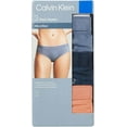 thumbnail image 5 of Calvin Klein Women Hipster 3 Pack (Blue, Large), 5 of 5