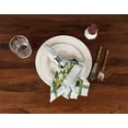 thumbnail image 3 of Vargottam Luxury Collection Dinner Table Linen Dcor Cotton Napkin Printed Fabric Reusable Napkins Set Of 12, 20 X 20 - Lemon, 3 of 6